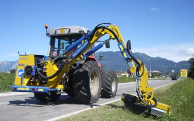 Marolin - mulcere laterale și pe braț cu 2-3-4 segmente pentru întreținerea vegetației