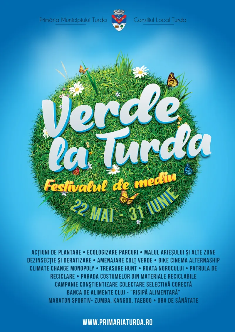 Festival Verde la Turda – program și detalii
