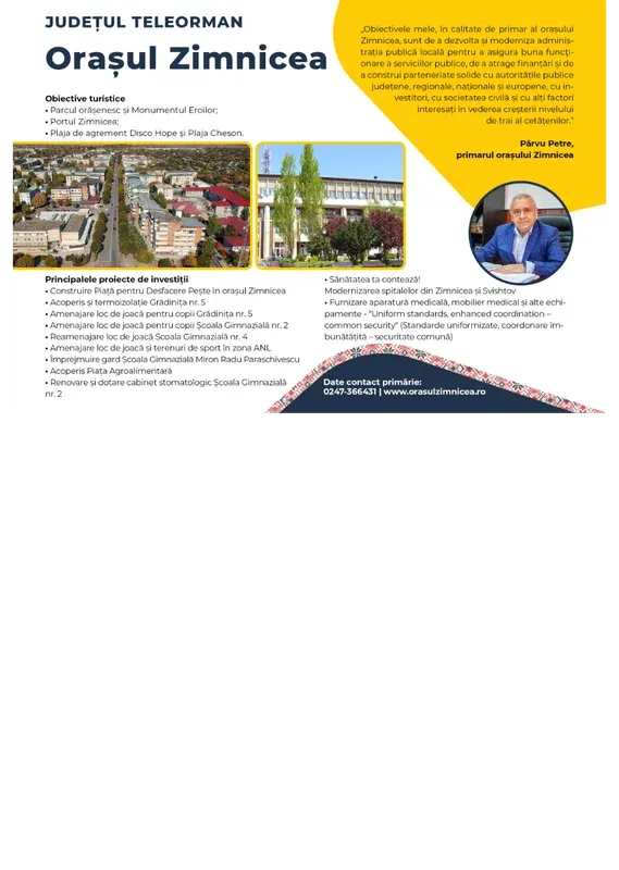 PRIMĂRIA ZIMNICEA