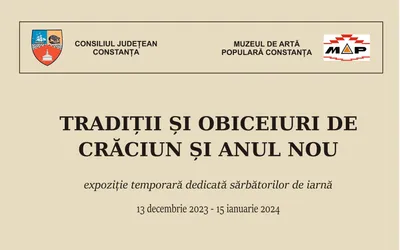 Vernisajul expoziției ”Tradiții și obiceiuri de Crăciun și Anul Nou”,