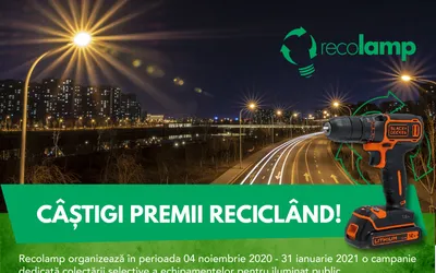 Campanie de colectare pentru companiile de mentenanta in iluminat