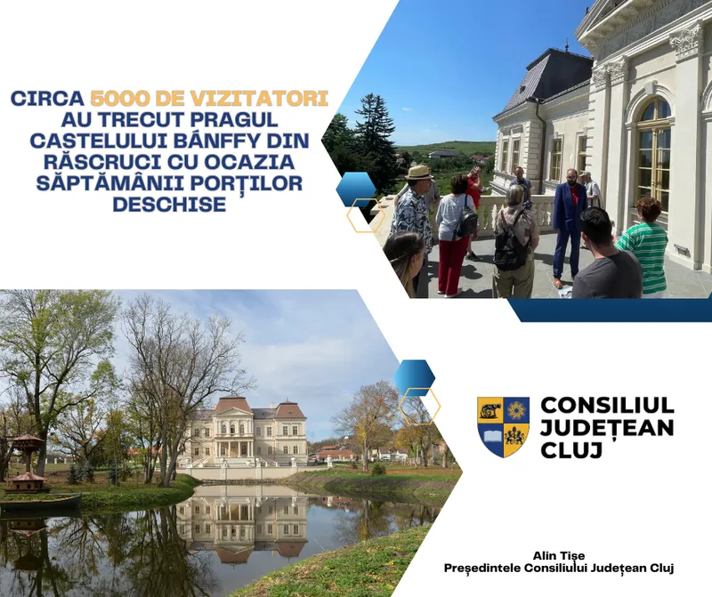 Castelul Bánffy din Răscruci, o atracție aparte pe harta turismului din Transilvania