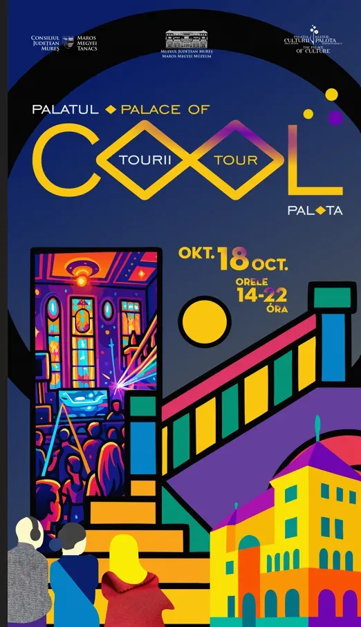 Palatul COOL-TOURII la Palatul Culturii din Târgu Mureș — 18 octombrie 2026