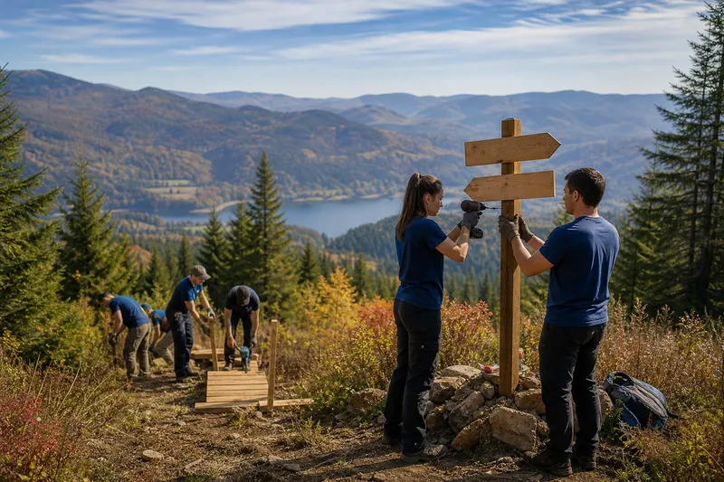 Două trasee montane în zona Beliș, amenajate cu sprijinul Emerson, vor fi inaugurate pe 24 octombrie 2026