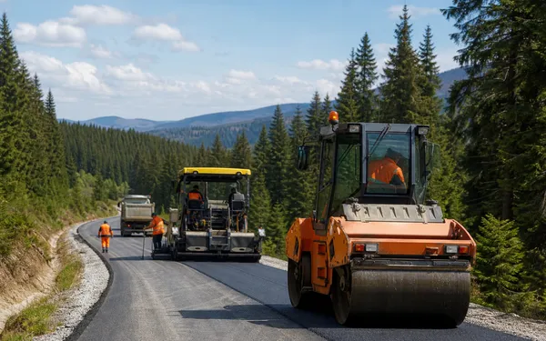 Consiliul Județean Cluj derulează lucrări de întreținere pe DJ 107P Mărișel (Lot 1, km 24+000–44+260)