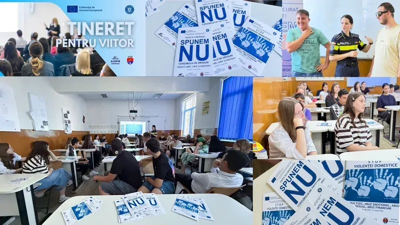 Primăria Deva susține prevenția consumului de droguri prin proiectul „Tineret pentru viitor”