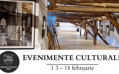 Calendarul săptămânal al evenimentelor culturale în organizarea instituțiilor CJ Timiș