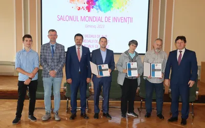 Un dialog bogat în întrebări și răspunsuri s-a desfășurat între elevii Centrului Județean de Excelență Arad și inventatorii arădeni