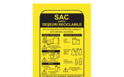SACI GALBENI 120L