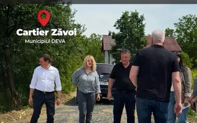 Primăria Deva finalizează extinderea rețelelor de apă și canalizare în zona Zăvoi