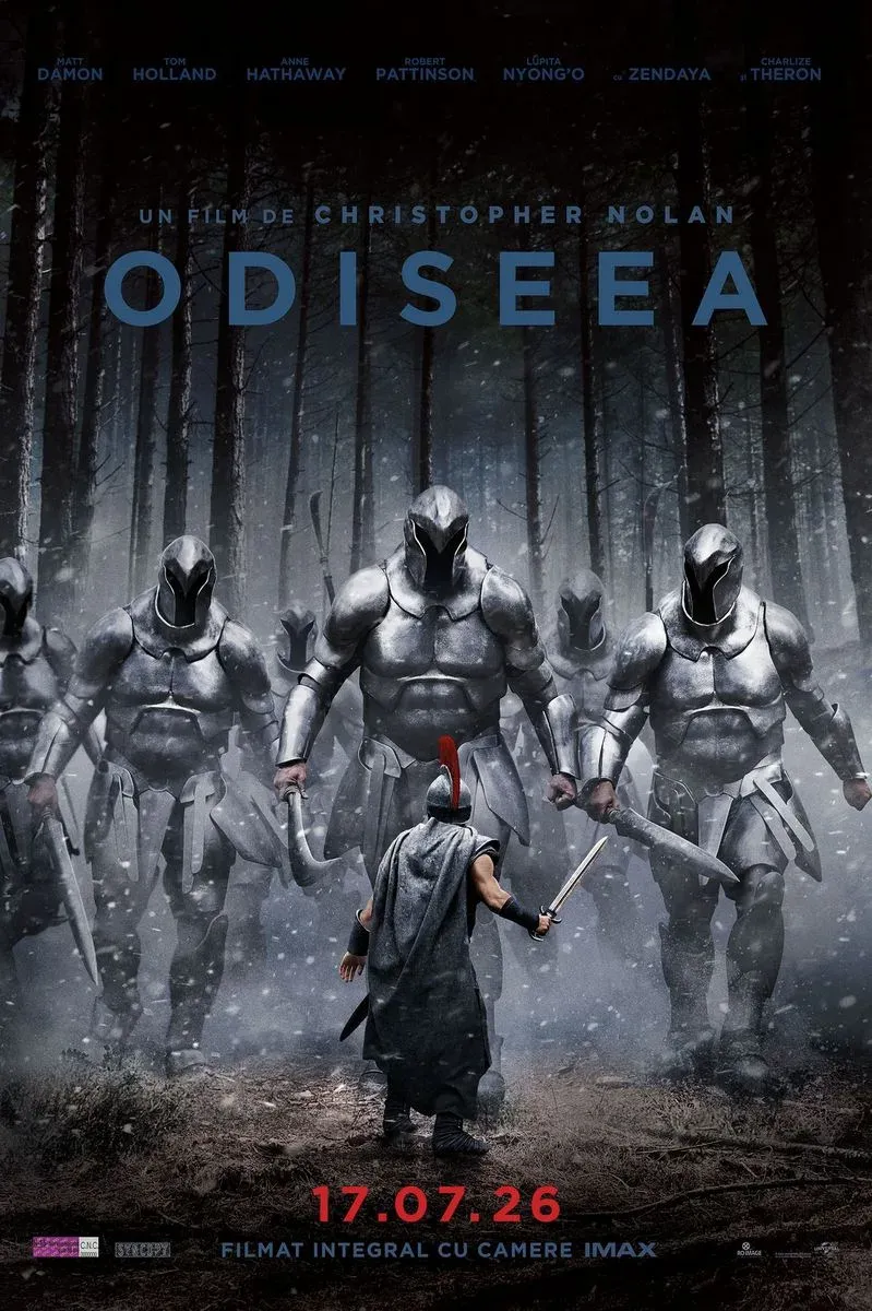 Premiera filmului „Odiseea” la Centrul „Jean Constantin” — 17 iulie 2026, ora 19:00