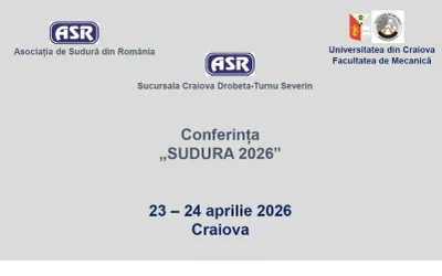Conferința de Sudură ASR Craiova 24.04.2026 – un succes al convergenței dintre mediul academic și industrie