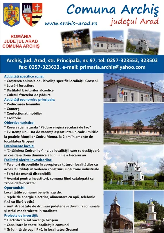 PRIMĂRIA ARCHIŞ