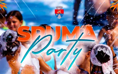 Spuma Party la Ștrandul Municipal Deva — 4 și 5 iulie, începând cu ora 11:00
