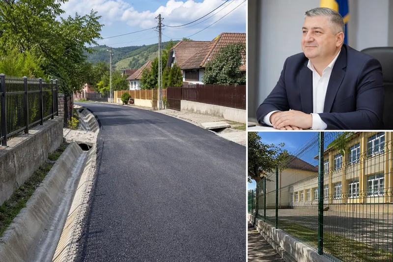 Consiliul Județean Cluj a finanțat lucrări de reabilitare a infrastructurii în comuna Vad