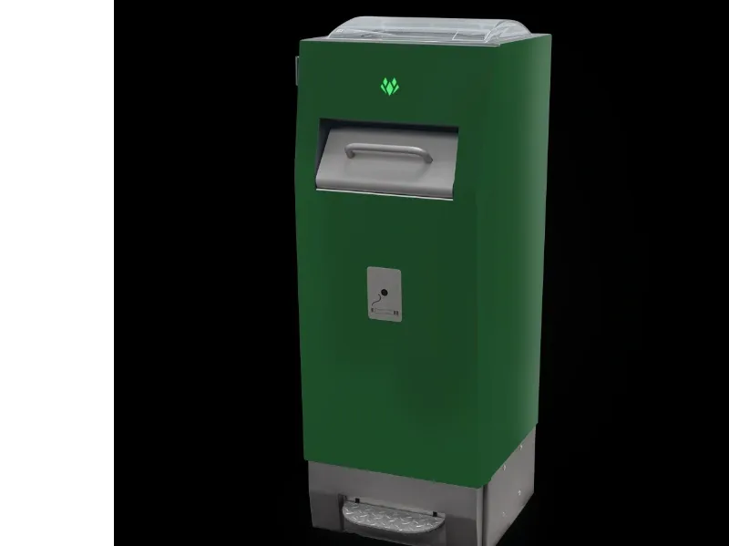 Cos de gunoi inteligent 120, 240L cu  Compactare