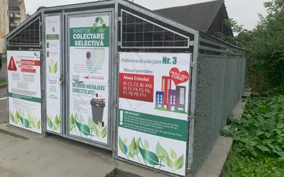 SOLUȚII VERZI pentru punctele de colectare selectivă a deșeurilor municipale