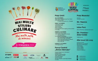 „Mai multe puncte de atracție, mai multă poftă de distracție” la Zilele Clujului 2022
