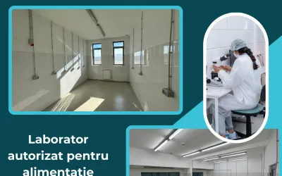 Laborator autorizat pentru alimentație publică, disponibil în cadrul Pieței Agro Transilvania din Dezmir