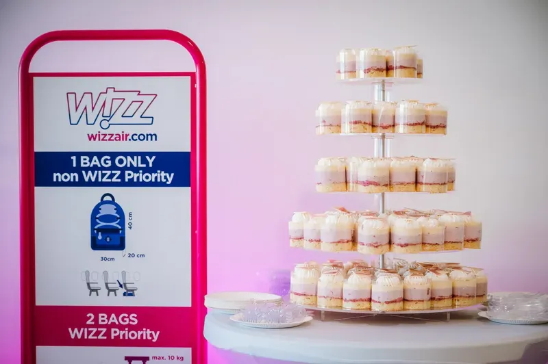 Wizz Air a sărbătorit 20 de ani de prezență în România la Târgu Mureș