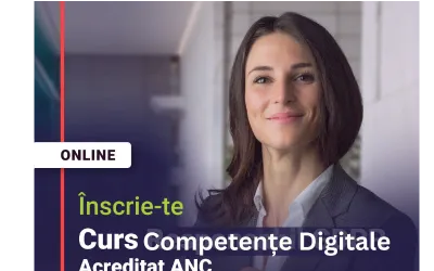 Curs Acreditat CAFFPA Competențe Digitale 31 august – 04 septembrie 2026