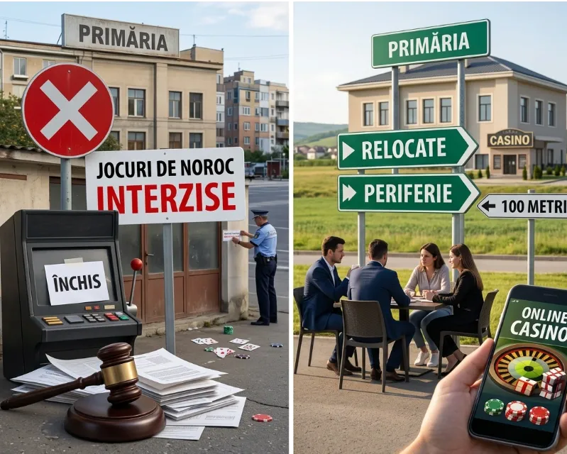 Sălile de jocuri, decizia ajunge la primării. Interdicție totală sau reglementare inteligentă?