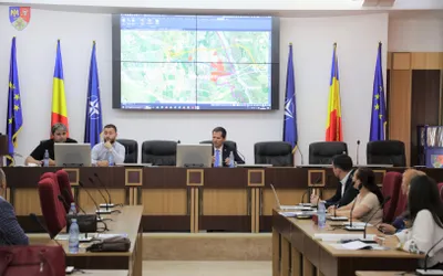 Viitorul traseu al Drumului Expres Tișița – Albița, prezentat la Consiliul Județean  Vrancea