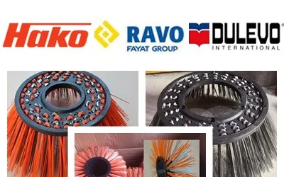 Perii si piese pt maturatori stradale FAUN , HAKO , SCARAB , JOHNSTON , BUCHER