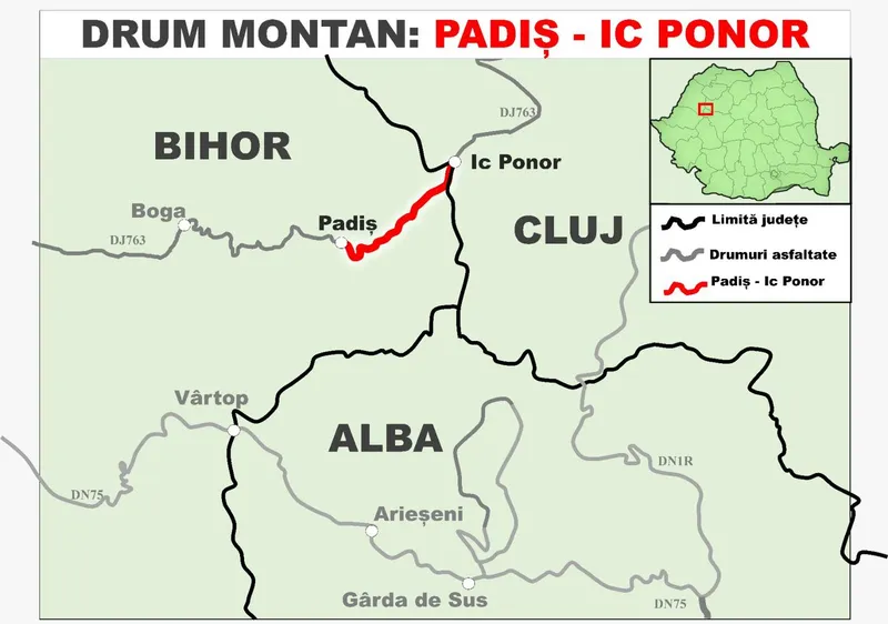 S-a lansat licitația pentru modernizarea drumului Padiș – Ic Ponor