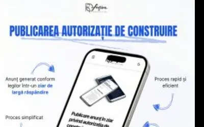 Publicare anunt autorizatie de construire in ziar