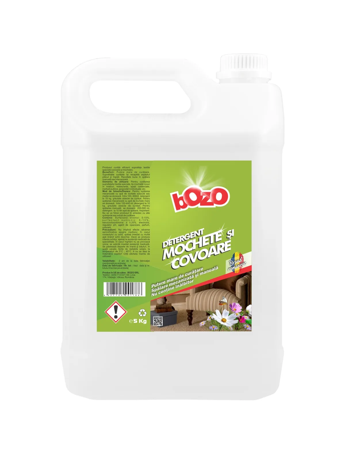 DETERGENT MOCHETE SI COVOARE 5 KG