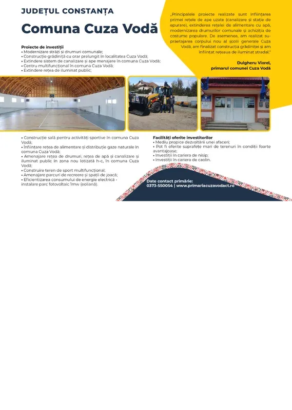 PRIMĂRIA CUZA VODĂ