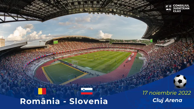 Naționala României va evolua, din nou, pe Cluj Arena