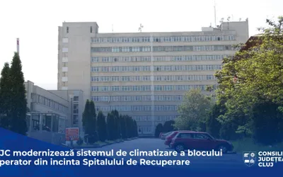 Consiliul Județean modernizează sistemul de climatizare a blocului operator din incinta Spitalului de Recuperare