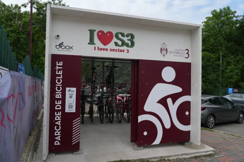 Parcări securizate pentru biciclete, în Sectorul 3!