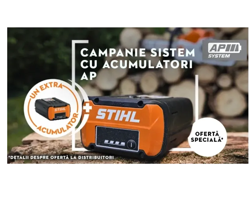 CAMPANII SISTEM CU ACUMULATORI STIHL AP
