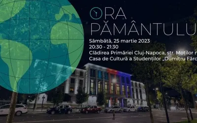 Primăria Cluj-Napoca se alătură inițiativei Ora Pământului