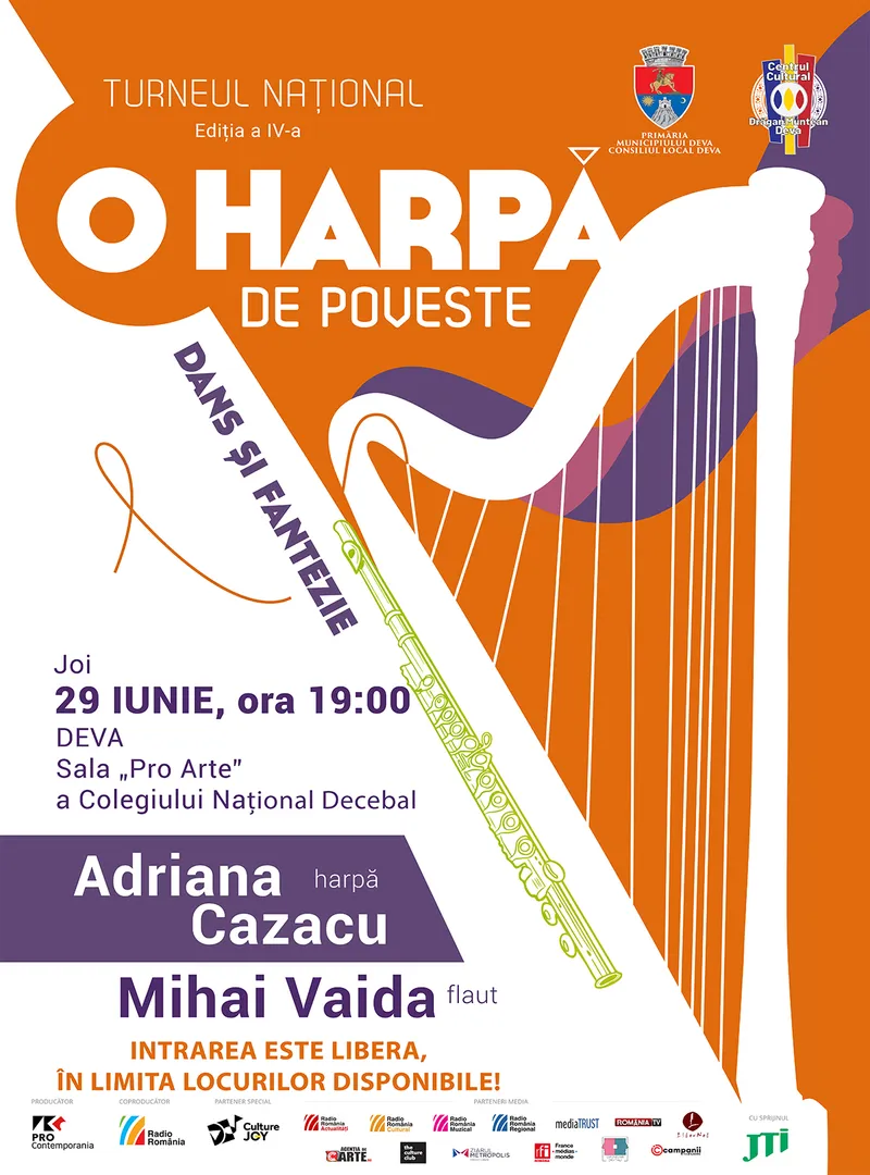 Turneul Național „O harpă de poveste” ajunge la Deva