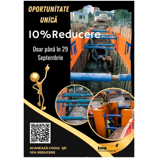 Descoperiți oferta specială și rolul crucial al sprijinirilor de maluri în proiectele de construcție