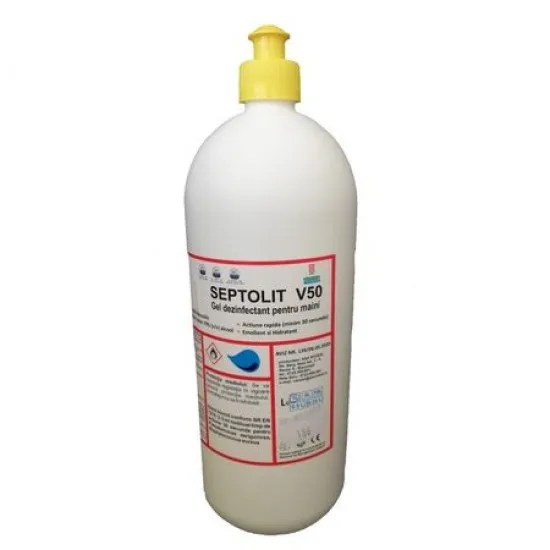 1L Gel dezinfectant pentru maini Septolit 70% - avizat biocid