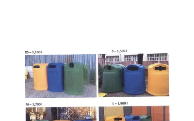 CONTAINERE COLECTARE DESEURI - TIP IGLOO