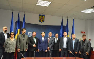 Consiliul Județean Cluj a primit vizita Ambasadorului Republicii Populare Chineze în România