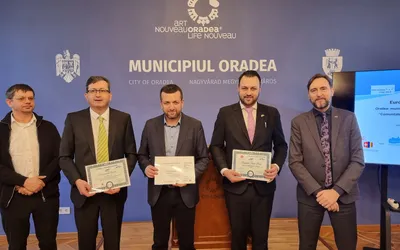 Municipiul Oradea a primit diploma European Energy Award –  Comunitate Sustenabilă