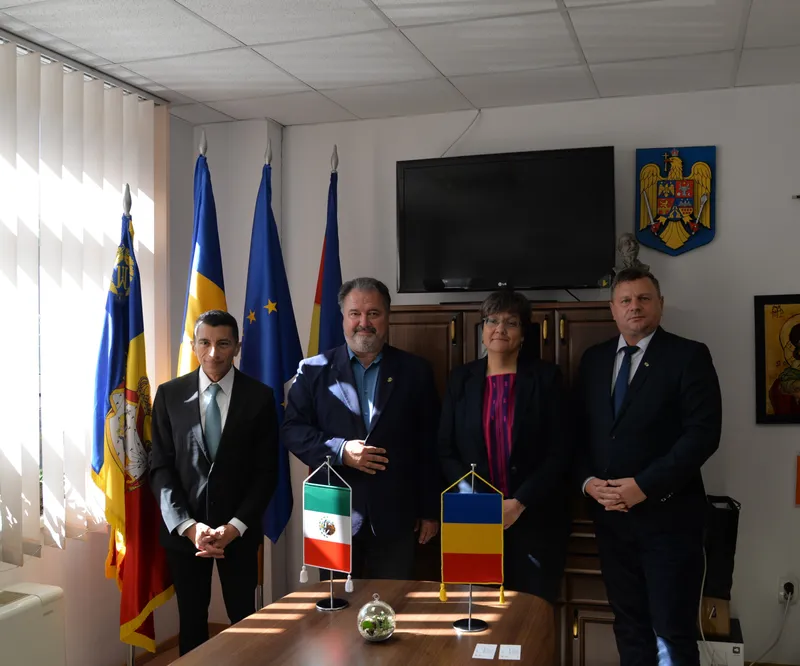 Noul Ambasador al Statelor Unite Mexicane în România, în vizită la Consiliul Județean Cluj
