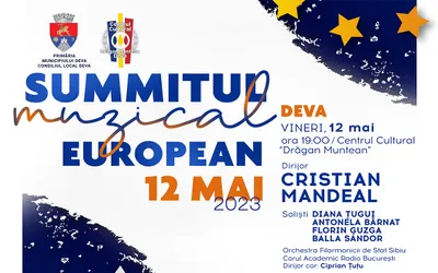 Ziua Europei sărbătorită la Deva printr-un concert extraordinar, cu peste 100 de artiști !