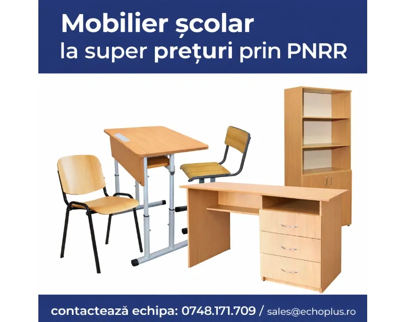 Mobilier școlar adaptat nevoilor actuale din educație