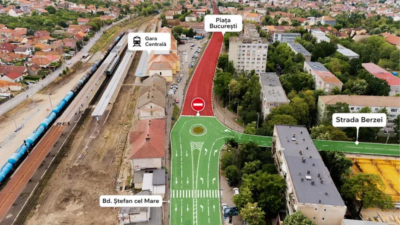 Încep lucrările la pasajele de la Gara Centrală și Magazinul Crișul; restricții de circulație din 22 mai 2026