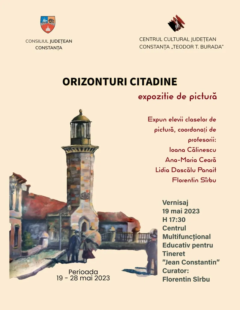 ,,ORIZONTURI CITADINE”, EXPOZIȚIE DE PICTURĂ