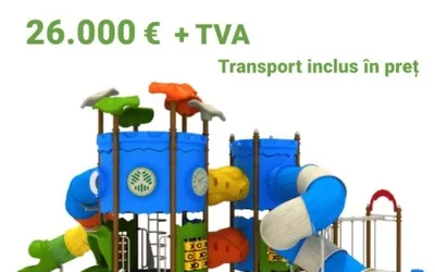 Complex de Joaca cu Tobogane la Pret Redus