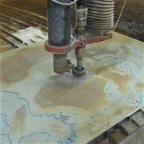 Debitare waterjet
